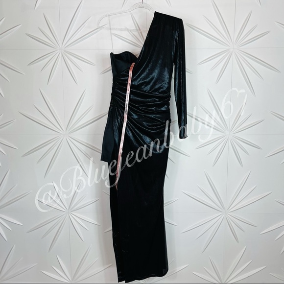 House of CB Asymmetric Draped Gown ✨Stunning✨ - Picture 12 of 17